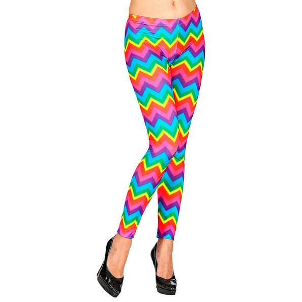 e-carnavalskleding-SYK Legging regenboog kleuren