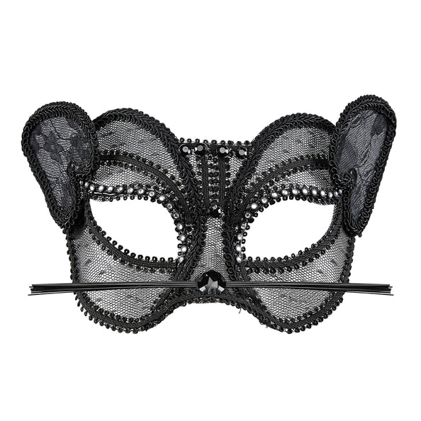 e-carnavalskleding-SYK Luxe katten oogmaskers