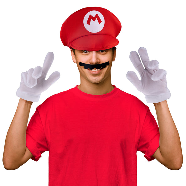 e-carnavalskleding-SYK Mario set Compleet