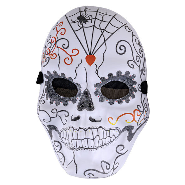 e-carnavalskleding-SYK Masker dia de los muertos kleurrijk