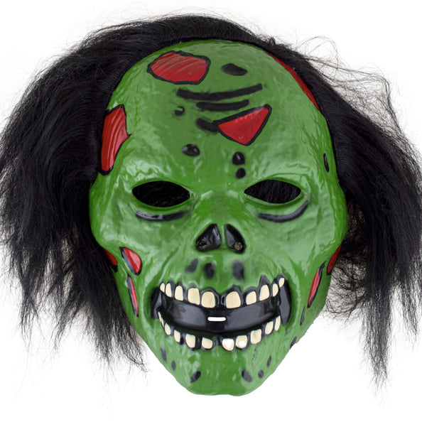 e-carnavalskleding-SYK Masker zombie met haar Creep