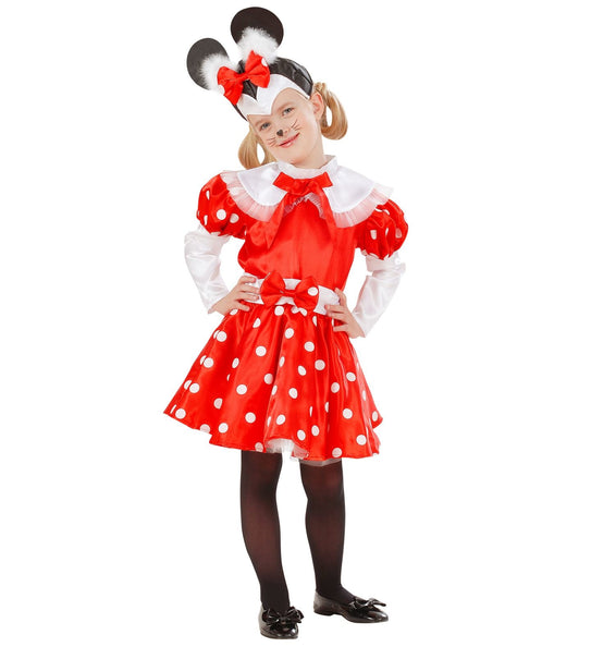 e-carnavalskleding-SYK Minnie Mouse jurkje voor kinderen