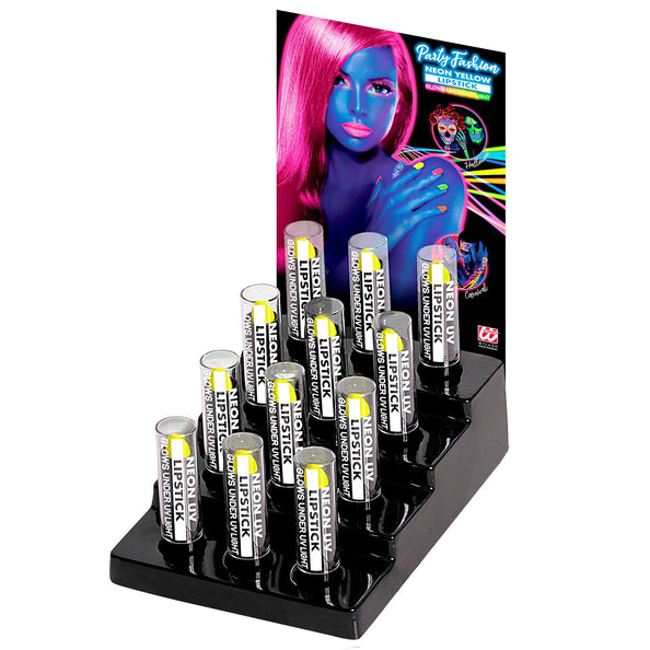 e-carnavalskleding-SYK Neon gele lippenstift 6ml