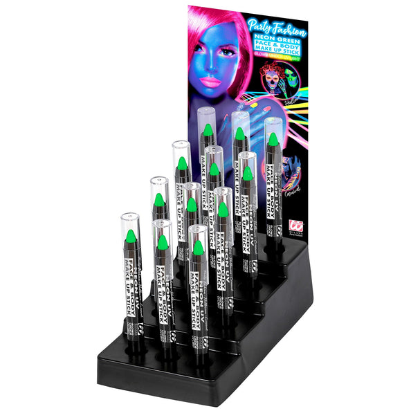 e-carnavalskleding-SYK Neon groen make-up potlood 3.5ml