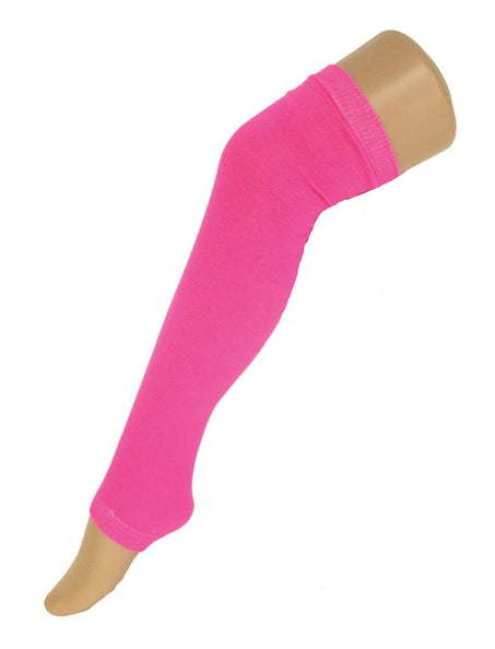 e-carnavalskleding-SYK Neon roze beenwarmers 60cm