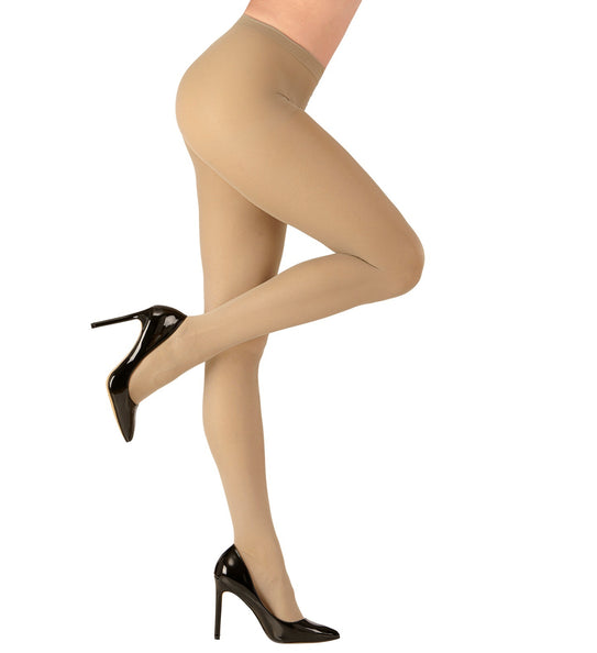 e-carnavalskleding-SYK Panty beige dames