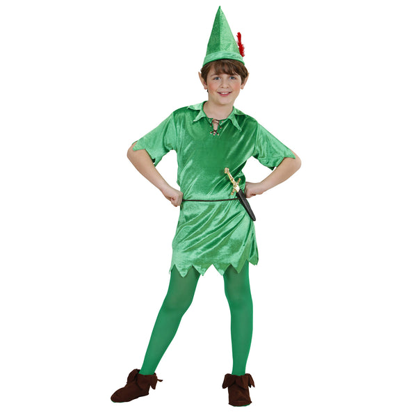 e-carnavalskleding-SYK Peter pan pak kinderen unisex