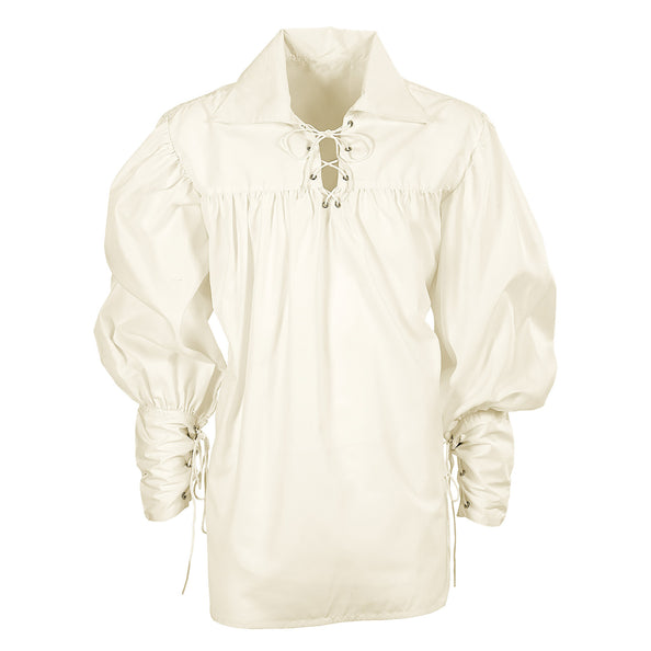 e-carnavalskleding-SYK Piraten blouse in creme