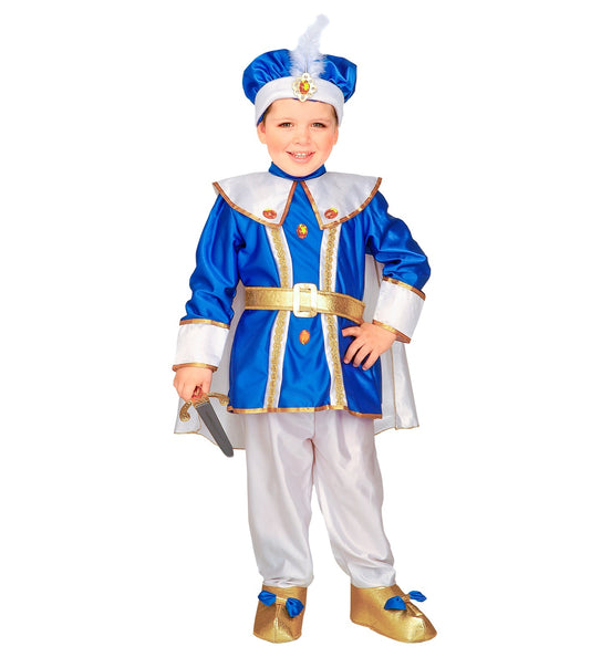 e-carnavalskleding-SYK Prinsenpak kind blauw Benno