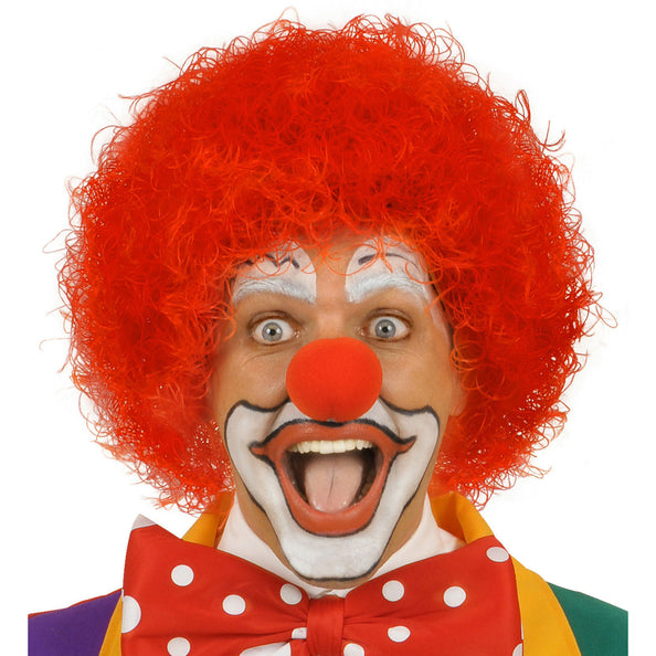 e-carnavalskleding-SYK pruik clown rood