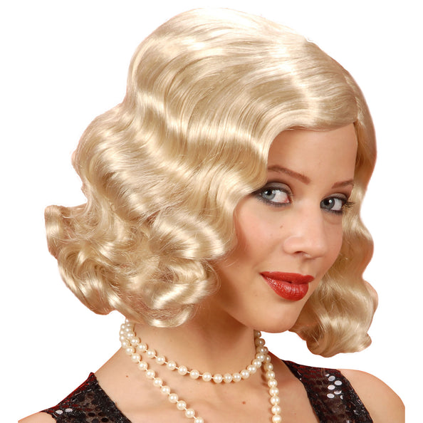 e-carnavalskleding-SYK pruik roaring 20s blond