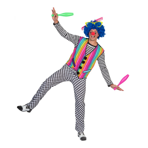 e-carnavalskleding-SYK Rainbow Clown