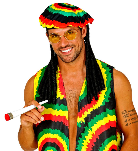 e-carnavalskleding-SYK Rasta reggae verkleedset