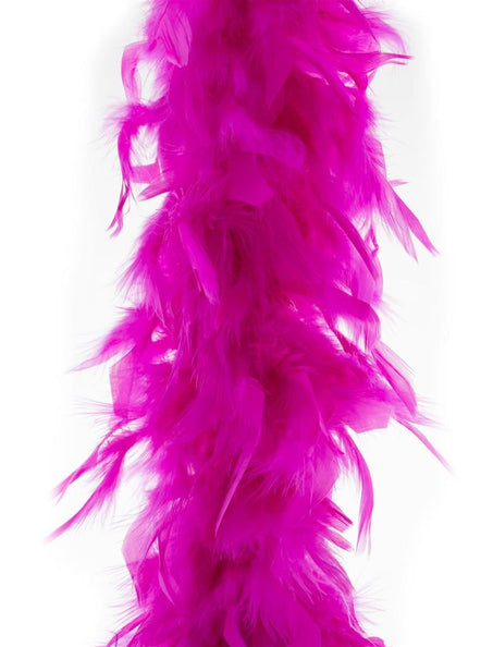 e-carnavalskleding-SYK Roze/Fuchsia veren boa 90gram