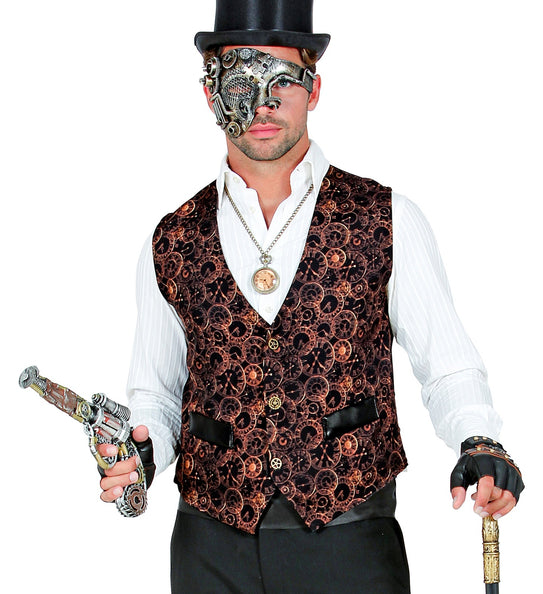 e-carnavalskleding-SYK Steampunk vestje heren