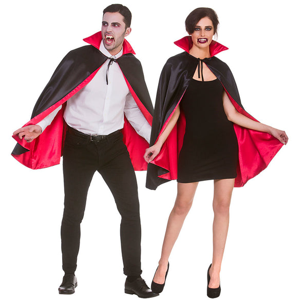 e-carnavalskleding-SYK Vampieren cape unisex satijn 140cm