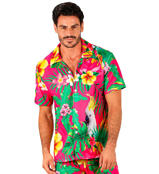 e-carnavalskleding-SYK Zomer partyshirt Parrot